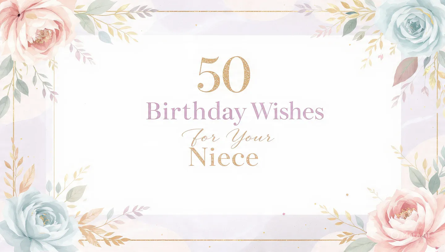 birthday wishes for niece