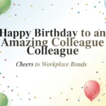 Birthday Wishes for Colleague