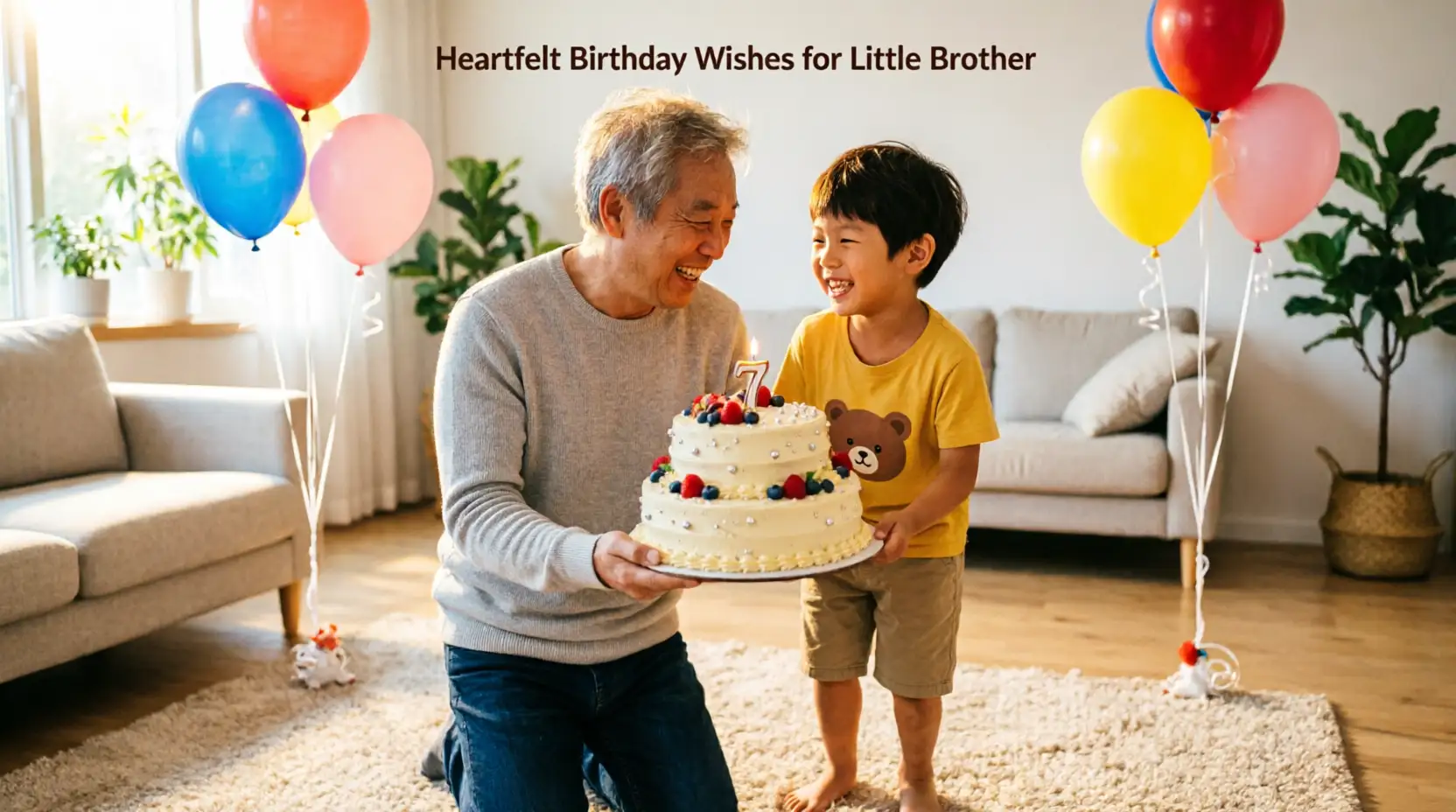 Birthday Wishes for Little Brother
